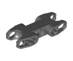 Technic, Axle and Pin Connector 2 x 5 with 2 Ball Joint Sockets, Closed Sides, Open Axle Holes