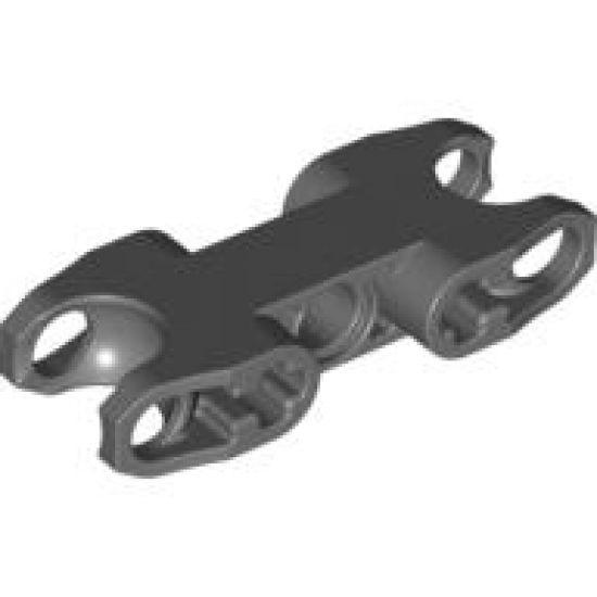 Technic, Axle and Pin Connector 2 x 5 with 2 Ball Joint Sockets, Closed Sides, Open Axle Holes