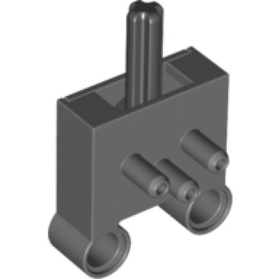 Pneumatic Switch with Pin Holes and Stepped Outlets