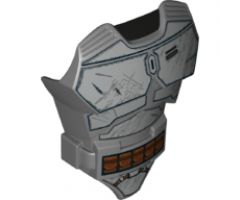 Large Figure Part Torso with SW Mandalorian Armor Pattern (Jango)