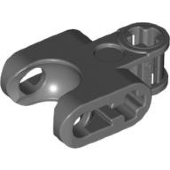 Technic, Connector Axle 2 x 3 with Ball Joint Socket, Open Lower Axle Holes