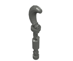 Minifigure, Utensil Scepter with Hook End (Moon Stick)