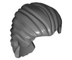 Minifigure, Hair Swept Back with Short Ponytail