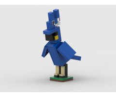 Minecraft Parrot (blue)