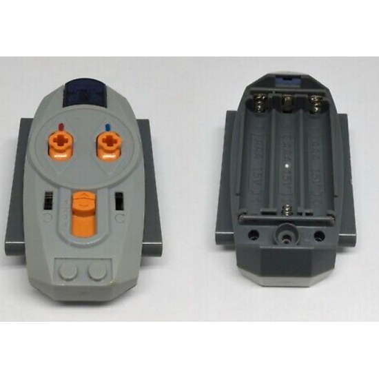 Electric 9V Battery Box 6 x 11 x 4 with Dark Bluish Gray Base without Battery Box Cover