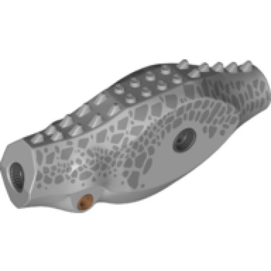 Animal, Body Part Dinosaur Middle Indominus rex with Silver Scales Pattern
