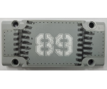 Technic, Panel Plate 5 x 11 x 1 with White '89' and Dark Bluish Gray Tread Marks Pattern (Sticker) - Set 42076