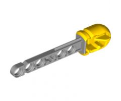 Projectile Launcher Arrow, Liftarm Shaft with Hollow Yellow Rubber End