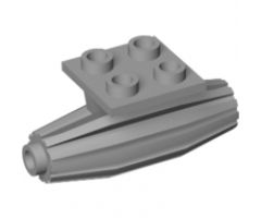 Aircraft Engine Strakes, 2 x 2 Thin Top Plate