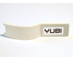 Vehicle, Mudguard 1 x 4 1/2 with 'YUBI' Pattern Model Right (Sticker) - Set 8149