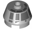 Cone 2 x 2 Truncated with Dark Bluish Gray Millennium Falcon Cockpit on Side and Front Pattern
