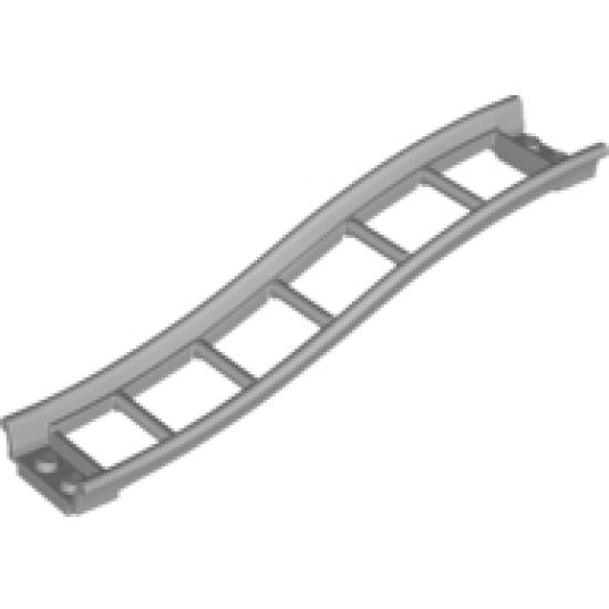 Train, Track Roller Coaster Ramp Small, 3 Bricks Elevation