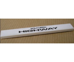 Tile 1 x 8 with 'SOUTHERN HIGHWAY' Pattern (Sticker) - Set 8147