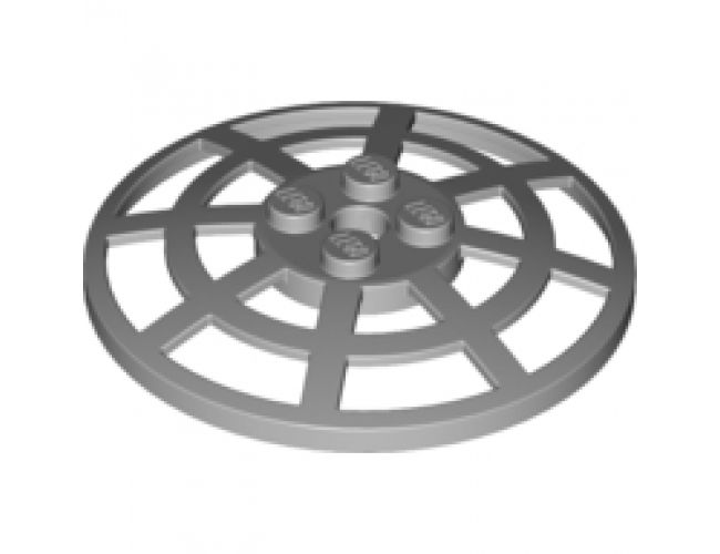 Dish 6 x 6 Inverted (Radar) Webbed - Type 2 (underside attachment positions at 90 degrees)