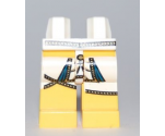 Hips and Yellow Legs with Gold Cord Trimmed Pharaoh's Tunic Pattern