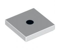 Tile 2 x 2 with 1 Black Dot Pattern
