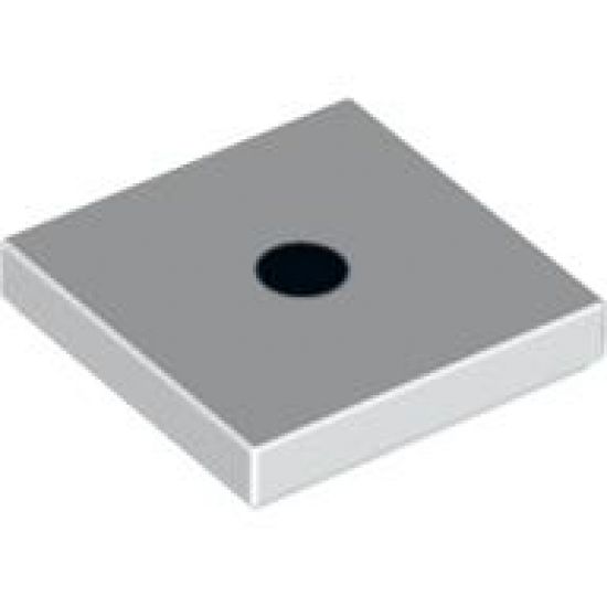 Tile 2 x 2 with 1 Black Dot Pattern