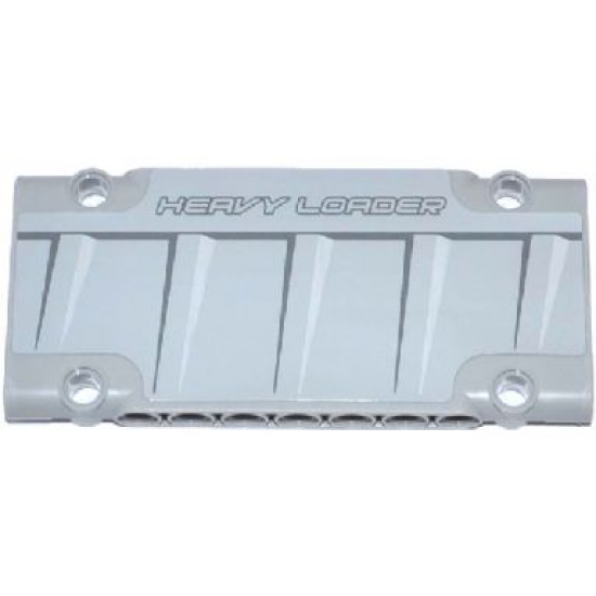 Technic, Panel Plate 5 x 11 x 1 with 'HEAVY LOADER' and Container Side Panel Pattern Model Right Side (Sticker) - Set 42023