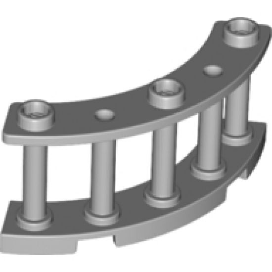 Fence 4 x 4 x 2 Quarter Round Spindled with 3 Studs