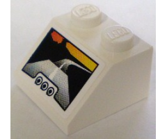 Slope 45 2 x 2 with Rear-view Monitor Pattern (Sticker) - Set 8898