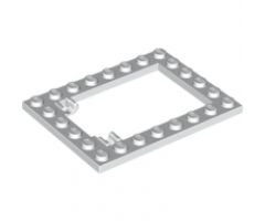 Plate, Modified 6 x 8 Trap Door Frame Horizontal (Long Pin Holders)