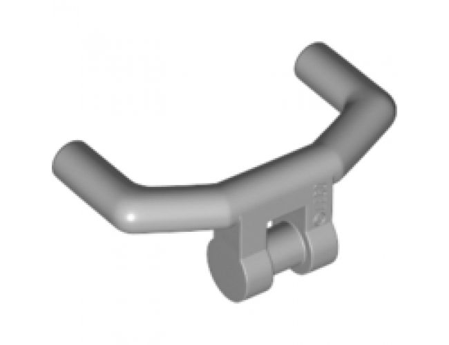 Minifigure, Utensil Handlebars with Angular Handles