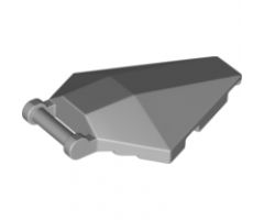 Windscreen 6 x 4 x 1 Hexagonal with Bar Handle