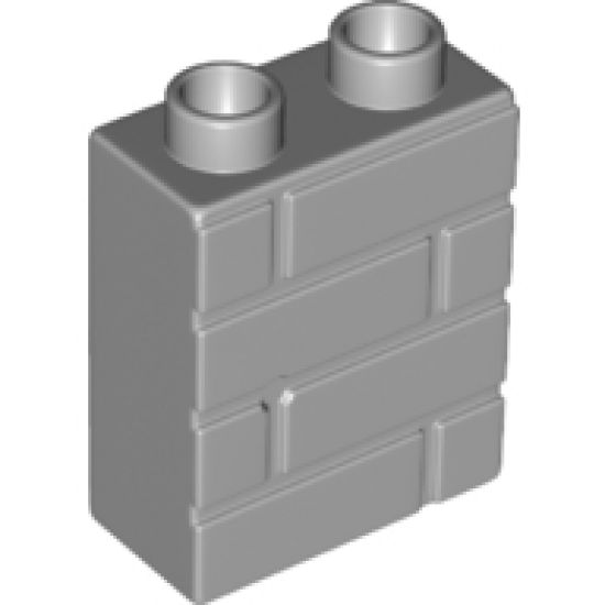 Duplo, Brick 1 x 2 x 2 with Masonry Profile (Brick Profile)