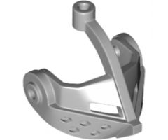 Minifigure, Headgear Accessory Visor Pointed