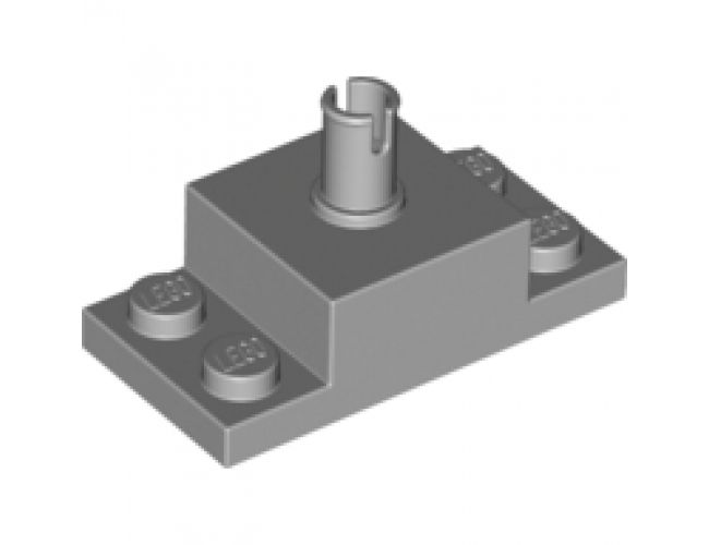 Brick, Modified 2 x 2 with Top Pin and 1 x 2 Side Plates