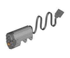 Electric, Motor 9V Power Functions Servo with Dark Bluish Gray Bottom