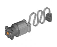 Electric, Motor 9V Power Functions L with Dark Bluish Gray Bottom