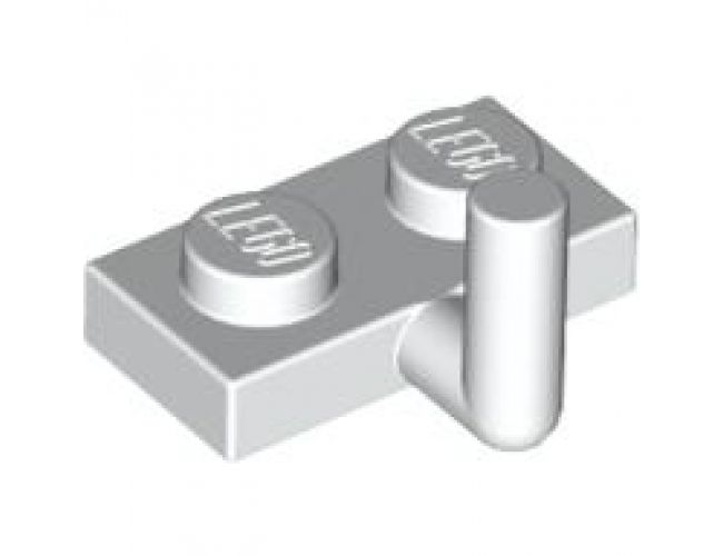 Plate, Modified 1 x 2 with Bar Arm Up (Horizontal Arm 5mm)