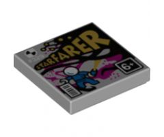 Tile 2 x 2 with '#329', 'STARFARER' and '6+' Pattern