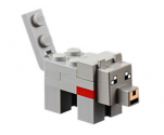 Minecraft Wolf - Brick Built