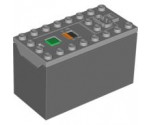 Electric, Battery Box 9V Power Functions (Non-Rechargeable) with Dark Bluish Gray Bottom