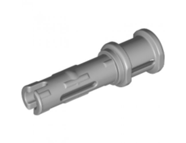 Technic, Pin 3L with Friction Ridges Lengthwise and Stop Bush