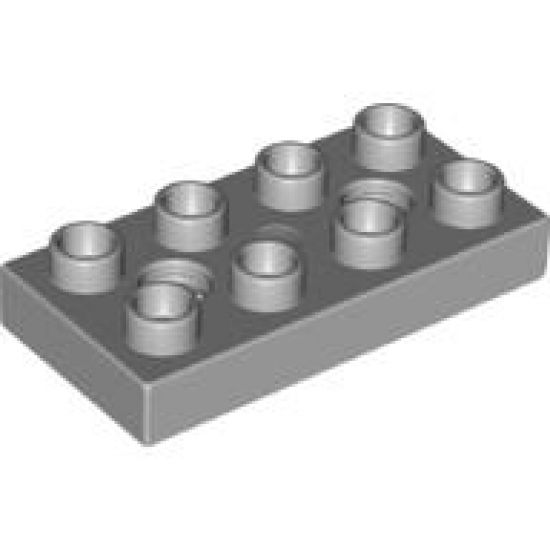 Duplo, Plate 2 x 4 with Two Holes