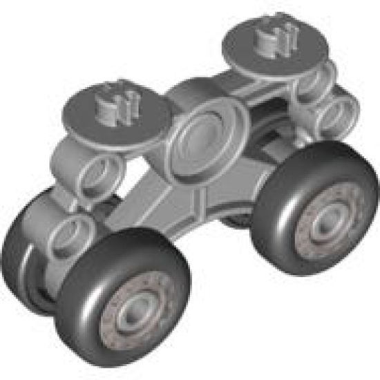 Duplo, Aircraft Airplane Landing Gear Large with Four Wheels