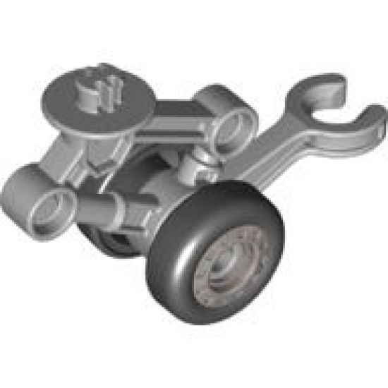 Duplo, Aircraft Airplane Landing Gear Large with Two Wheels and Clip