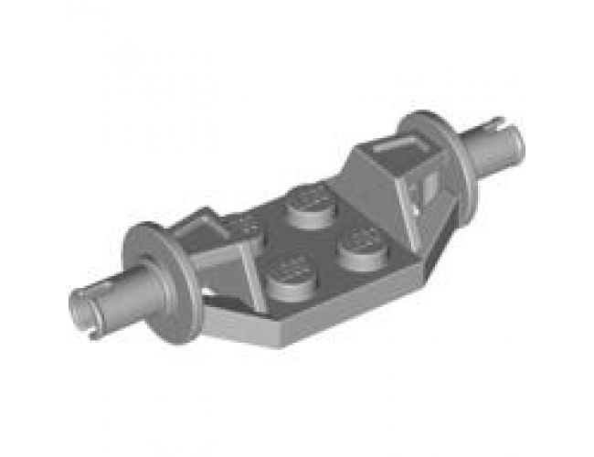 Plate, Modified 2 x 2 with Wheels Holder Wide - Technic Pins