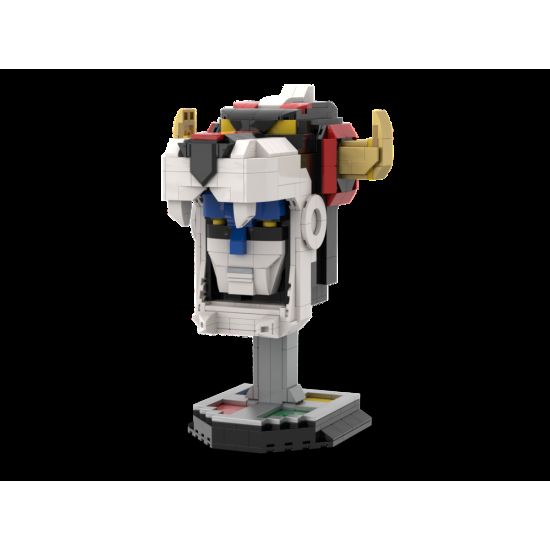 Voltron Head - Lego Helmet Style