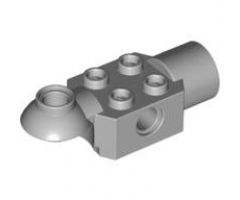 Technic, Brick Modified 2 x 2 with Pin Hole, Rotation Joint Ball Half (Horizontal Top), Rotation Joint Socket