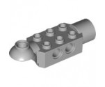 Technic, Brick Modified 2 x 3 with Pin Holes, Rotation Joint Ball Half (Horizontal Top), Rotation Joint Socket