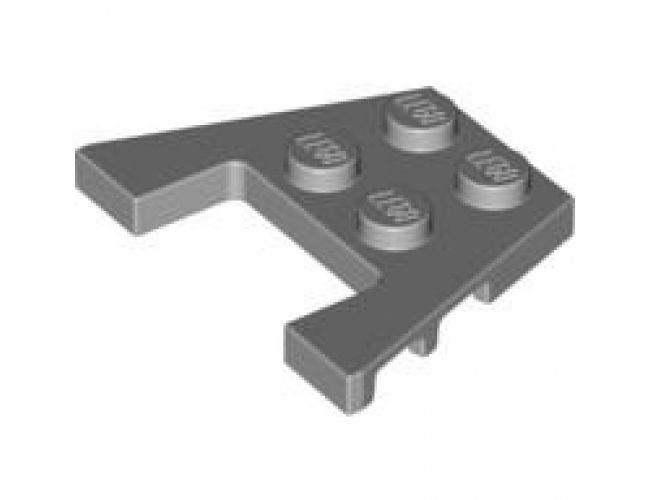 Wedge, Plate 3 x 4 with Stud Notches