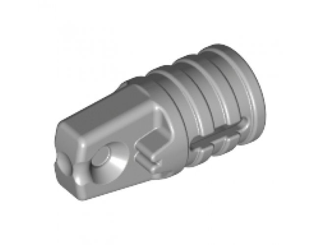 Hinge Cylinder 1 x 2 Locking with 1 Finger and Axle Hole on Ends with Slots