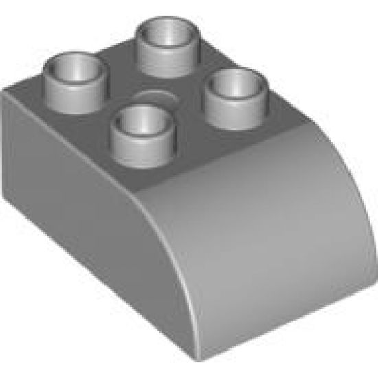 Duplo, Brick 2 x 3 with Curved Top