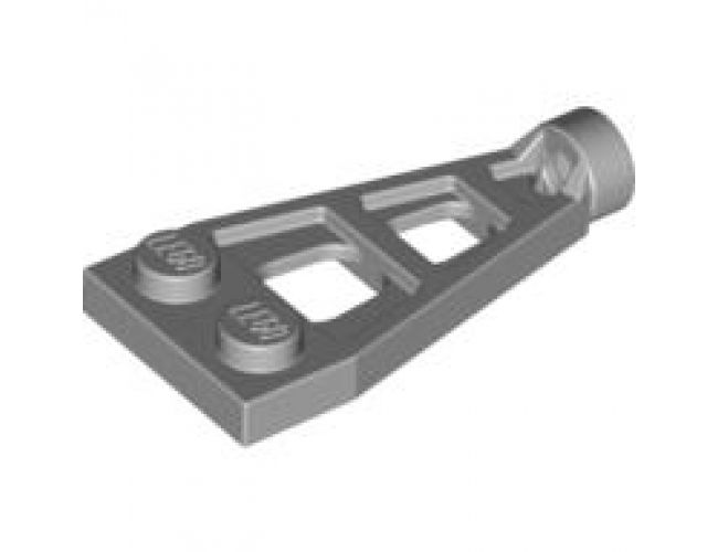 Plate, Modified 1 x 2 with Long Stud Receptacle (Space Wing)