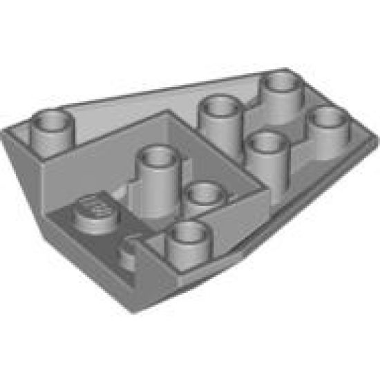 Wedge 4 x 4 Triple Inverted with Connections between 2 Studs