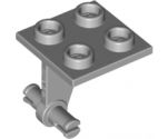Aircraft Plate, Modified 2 x 2 Thin with Dual Wheels Holder - Split Pins